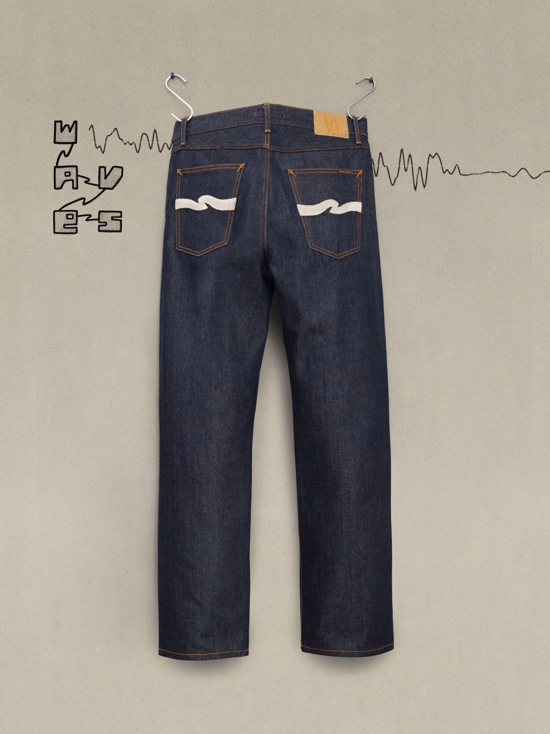 9430_95f4c4b30e-01-tuff-tony-dry-ecru-waves-back-2400 Nudie Jeans Co. Tuff Tony Dry Ecru Waves - Image 1