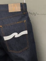 Nudie Jeans Co. Tuff Tony Dry Ecru Waves - Image 4