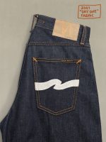 Nudie Jeans Co. Sonic Sue Dry Ecru Waves - Image 4
