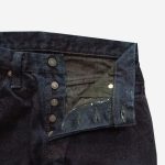 Pure Blue Japan (DNP-003-IDSM) 16oz Double Indigo Nep Denim Regular Straight - Image 4