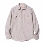 Sugar Cane & Co. Lot SC29146 / Dobby Stripe Work Shirt