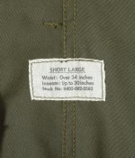 Buzz Rickson's Lot BR42500 / Trousers, Cotton Wind Resistant Poplin, Olive Green - Image 3