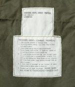 Buzz Rickson's Lot BR42500 / Trousers, Cotton Wind Resistant Poplin, Olive Green - Image 4