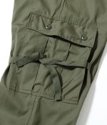 Buzz Rickson's Lot BR42500 / Trousers, Cotton Wind Resistant Poplin, Olive Green - Image 7