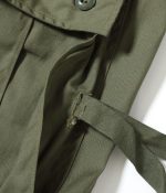 Buzz Rickson's Lot BR42500 / Trousers, Cotton Wind Resistant Poplin, Olive Green - Image 8