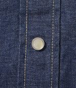Sugar Cane & Co. Lot SC28190 / Blue Denim LS Western Shirt - Image 4