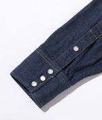 Sugar Cane & Co. Lot SC28190 / Blue Denim LS Western Shirt - Image 8