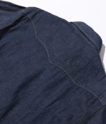 Sugar Cane & Co. Lot SC28190 / Blue Denim LS Western Shirt - Image 9