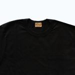 Whitesville WV68849 / Heavyweight Pocket LS Tee - Black - Image 3