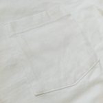 Whitesville WV68849 / Heavyweight Pocket LS Tee - White - Image 5