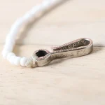 Barns Outfitters x North Works Antique Beaded Necklace - 4 Colours - Image 5