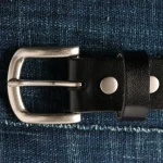 Barns Outfitters (LE-4343) Studs Leather Belt - 2 Colours - Image 4