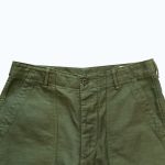 Orslow US Army Fatique Pants Regular Fit - Green - Image 3