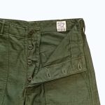 Orslow US Army Fatique Pants Regular Fit - Green - Image 6