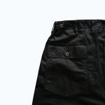Orslow Herringbone Vintage Fit Fatique Pants - Black - Image 9