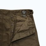 Orslow Herringbone Vintage Fit Fatique Pants - Green - Image 6