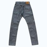 Pure Blue Japan (1186-2) 14oz Slub Chambray Relaxed Tapered - Image 2