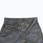 Pure Blue Japan (1186-1) 14oz Slub Chambray Regular Straight - Image 3