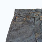 Pure Blue Japan (1186-1) 14oz Slub Chambray Regular Straight - Image 5