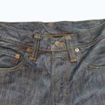 Pure Blue Japan (1186-1) 14oz Slub Chambray Regular Straight - Image 4